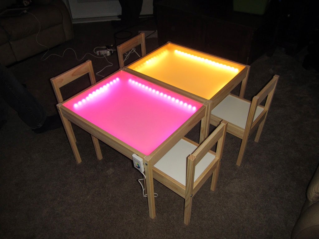 Nuestros materiales para la mesa de luz - Tigriteando